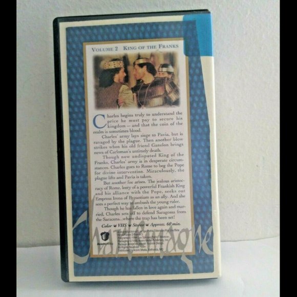 Charlemagne KING OF THE FRANKS VOLUME 2 VHS - Picture 2 of 10
